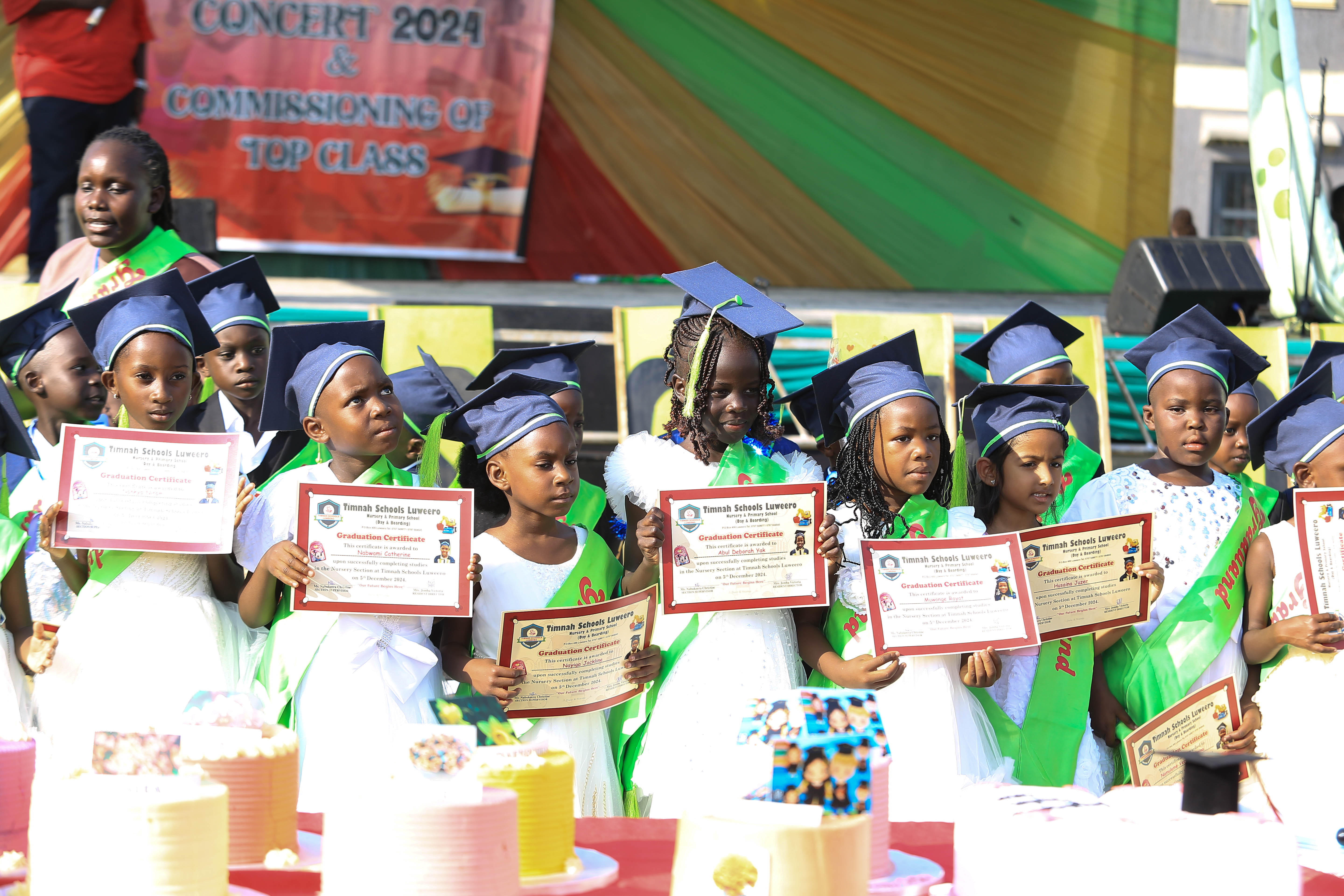 Top class graduation